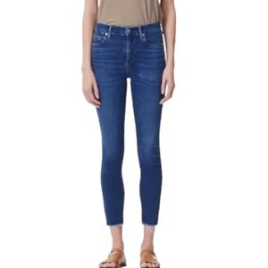 Citizens of Humanity Rocket high rise skinny crop jeans